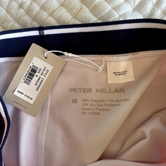 NWT Peter Millar Gabriela‎ Swing Skort in Summer Glow Pink Sz Medium Golf Tennis - Picture 15 of 15